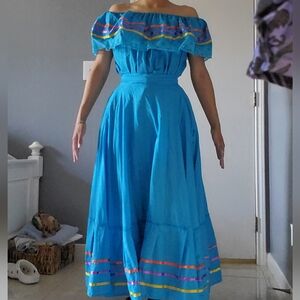 Elegant Blue Women's Skirt